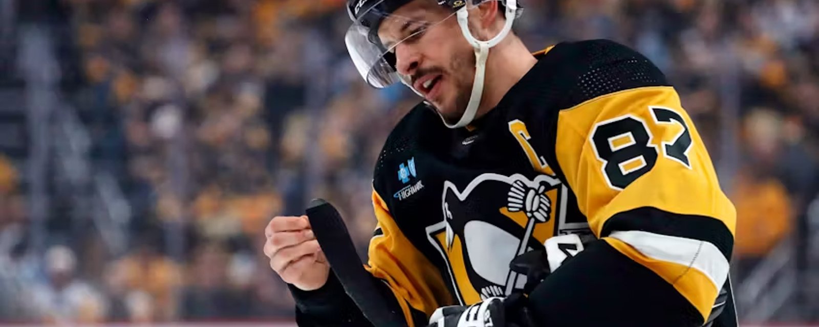 Hint surfaces that Sidney Crosby may not end his career in Pittsburgh!