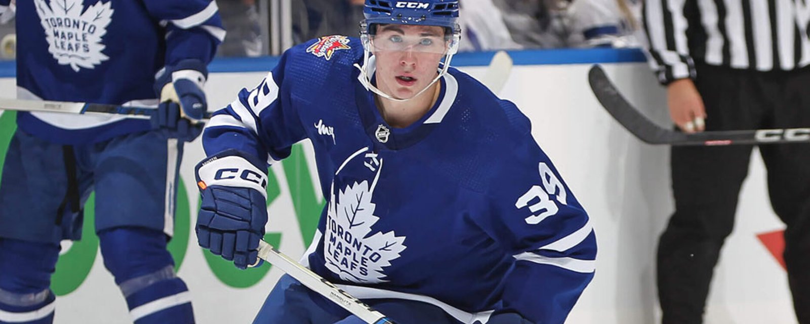 Leafs suffer another injury, call up prospect Fraser Minten