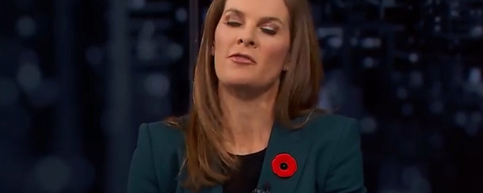 Jennifer Botterill slammed by fans after heated exchange on Hockey Night in Canada.