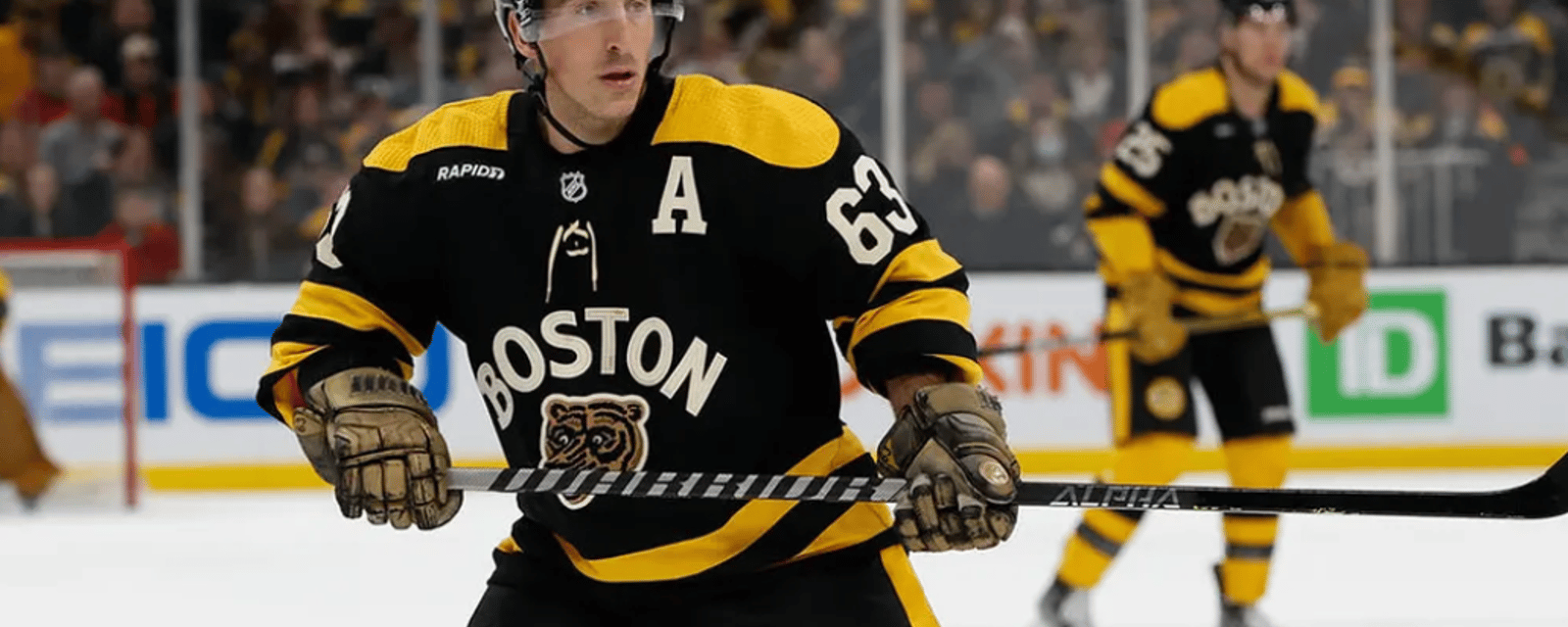 Brad Marchand builds on on Edmonton/Detroit jab