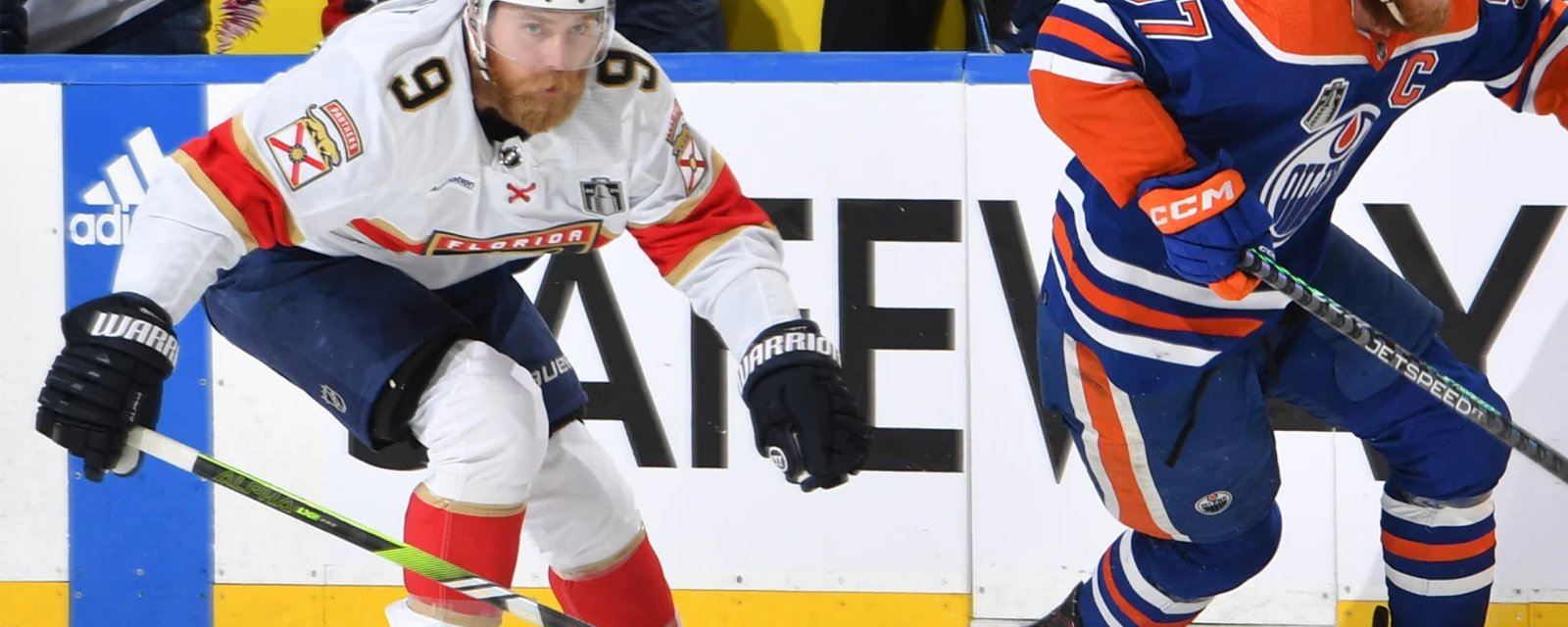 Nasty illness going around the Panthers’ dressing room after stop in Edmonton! 