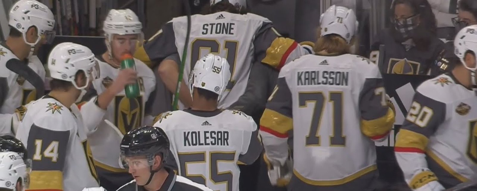 Mark Stone mysteriously injured on most routine play