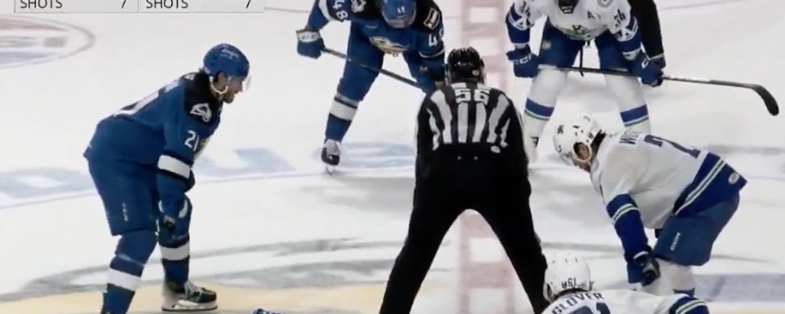 AHL Canucks announcer Brandon Astle attacked by an angry fan live on air