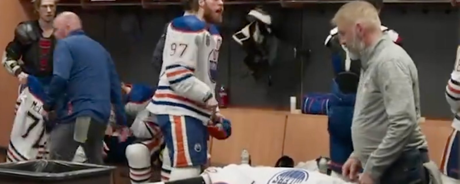 Connor McDavid explains why he laid into his teammates in viral video!