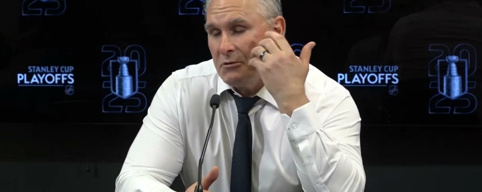 Craig Berube shares official update on Anthony Stolarz ahead of Game 4.