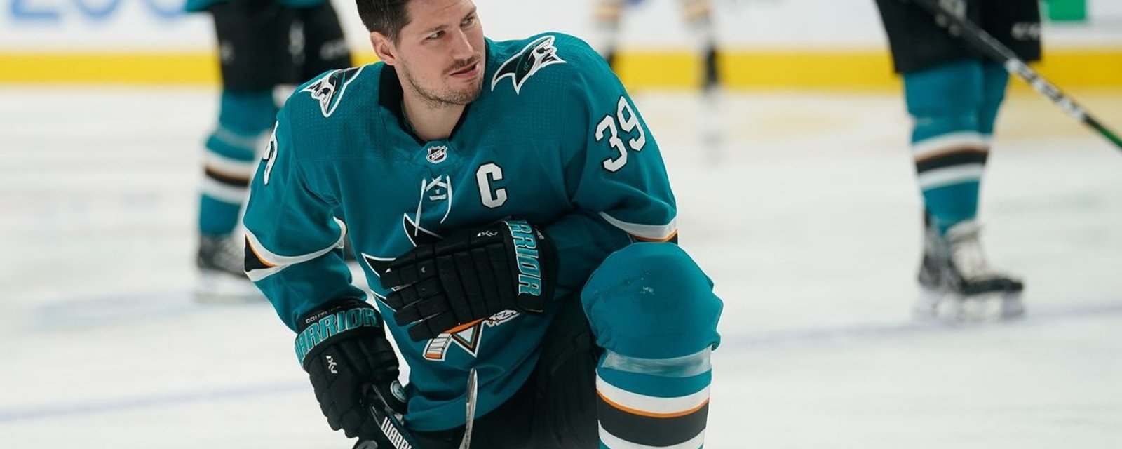 Logan Couture praises the Sharks' locker room as Evander Kane remains suspended.
