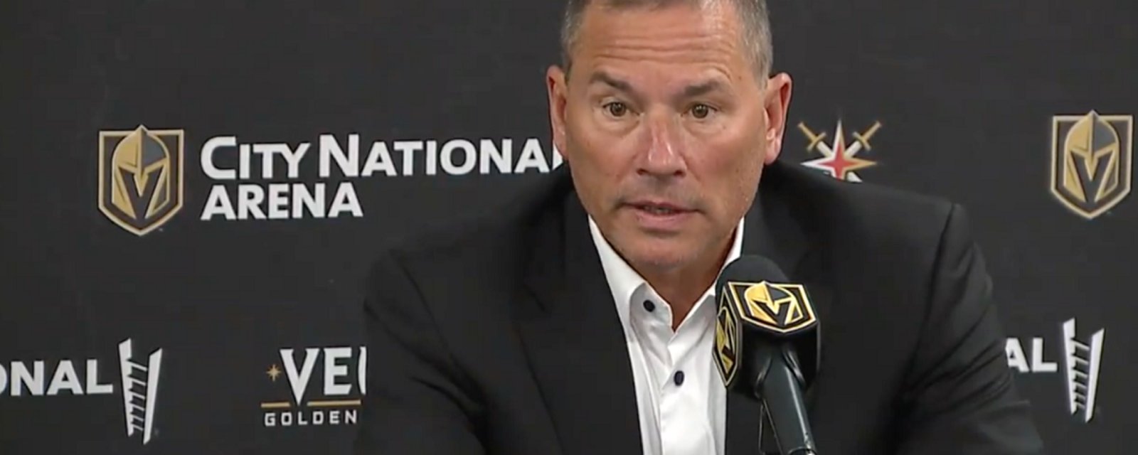 Bruce Cassidy roasts his players after an ugly performance in Game 5.