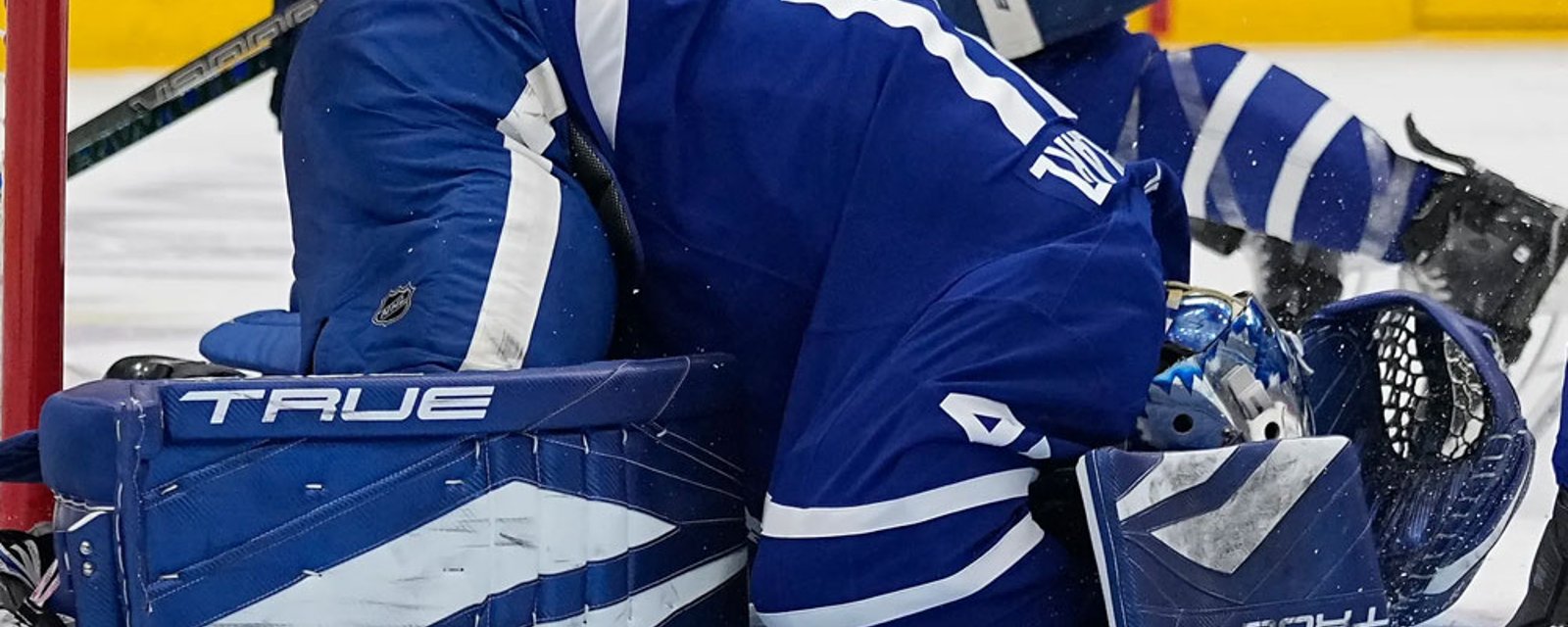 Coach Craig Berube with a major update on goalie Anthony Stolarz