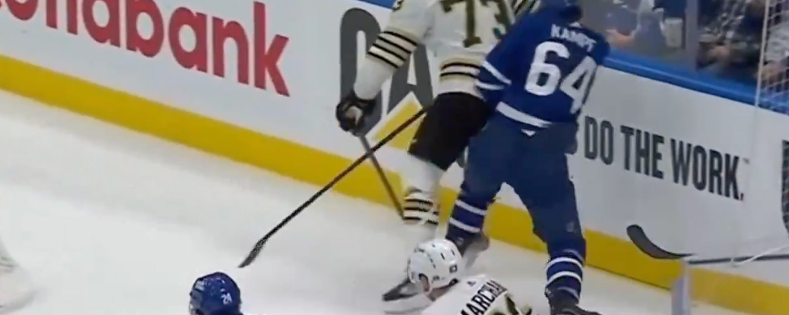 Leafs fans furious as Bruins avoid blatant suspension ahead of Game time 7!