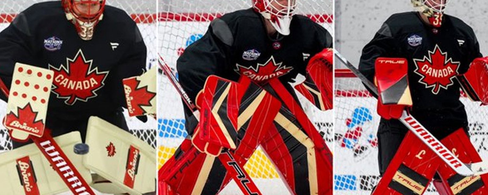 Canada appears to name its starting goalie for game 1 against Sweden