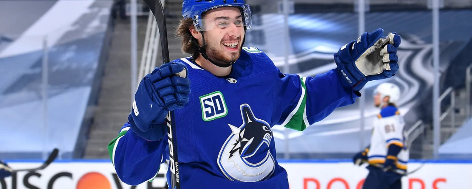 Quinn Hughes breaks a 30 year old NHL record.