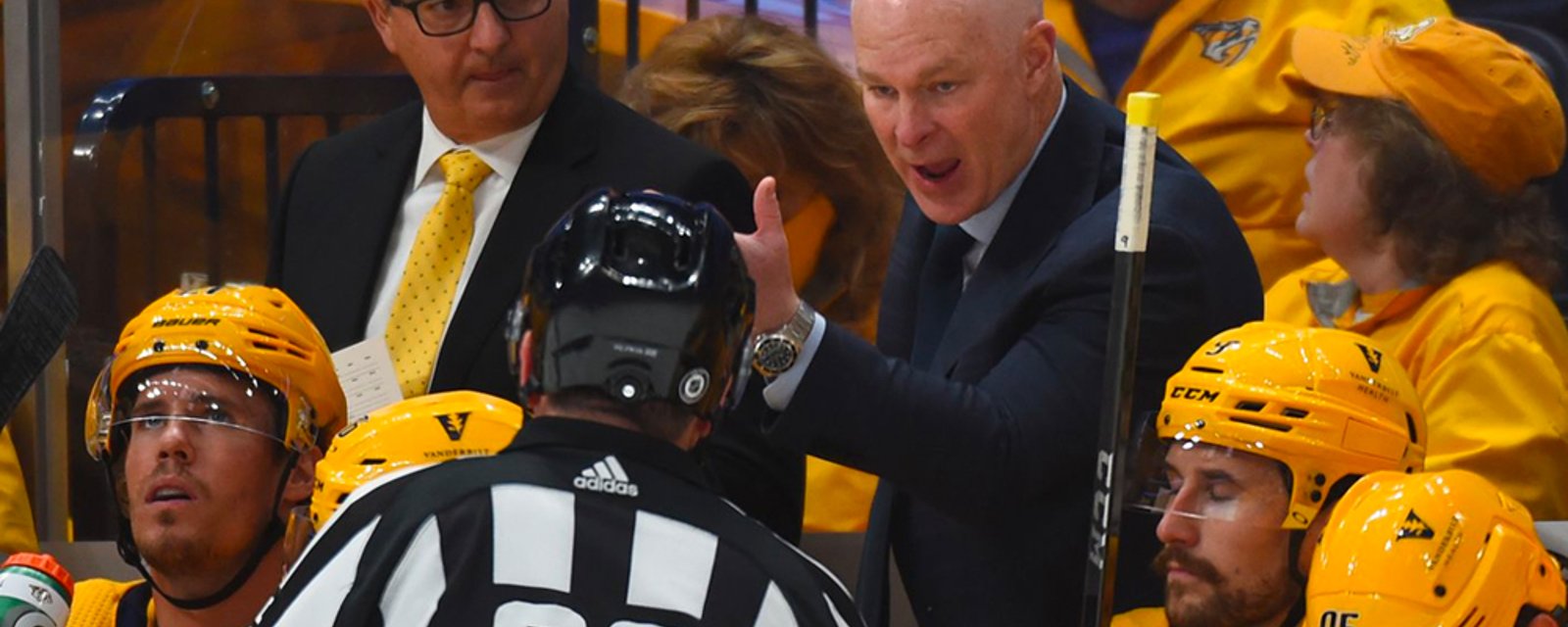 Preds coach John Hynes fined $25,000 for yelling at a referee