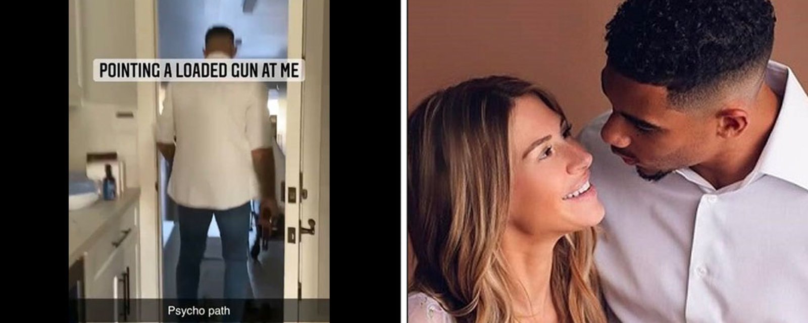 Evander Kane issues a statement after video emerges of him pointing a gun at his estranged wife