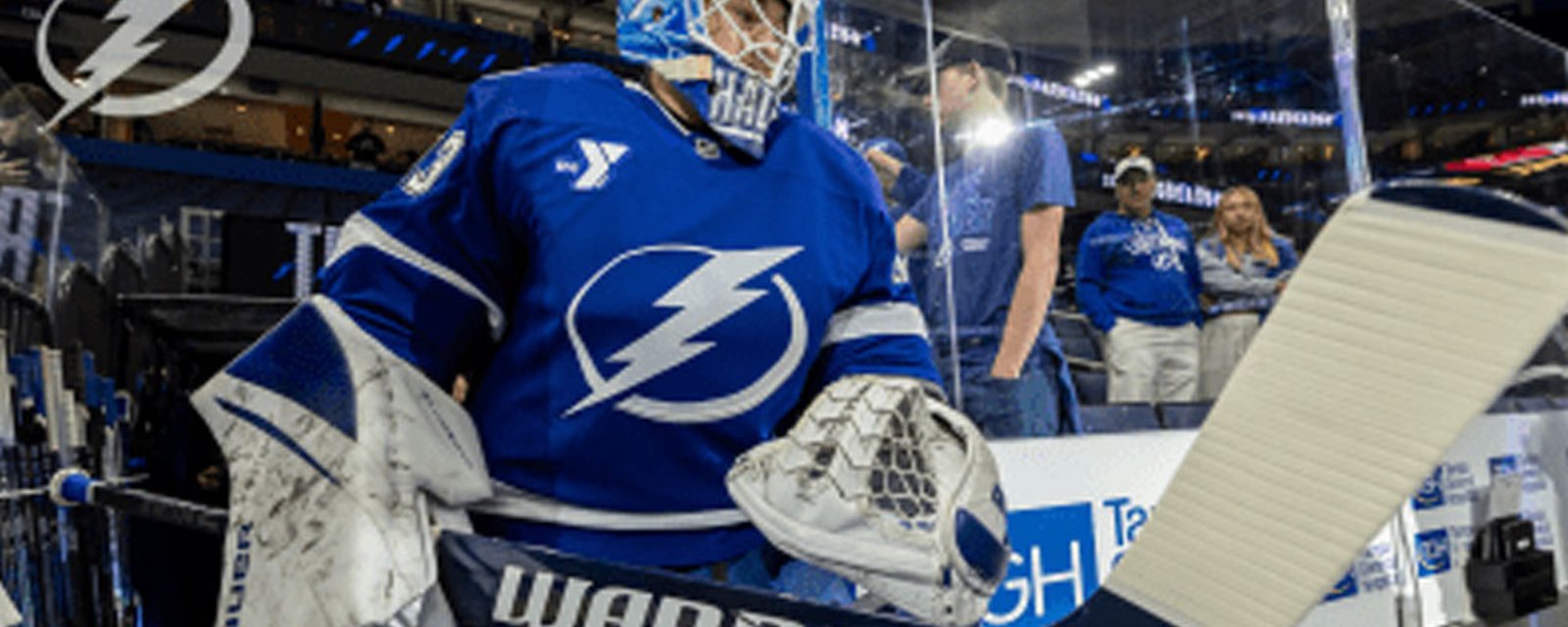 Lightning place veteran goalie Halverson on waivers