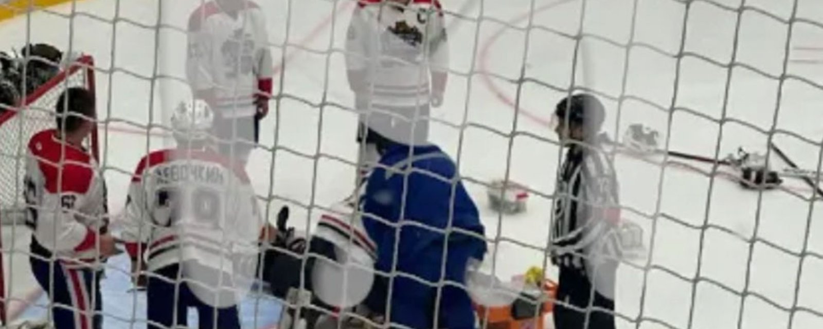 Goalie tragically dies on the ice during warm-up