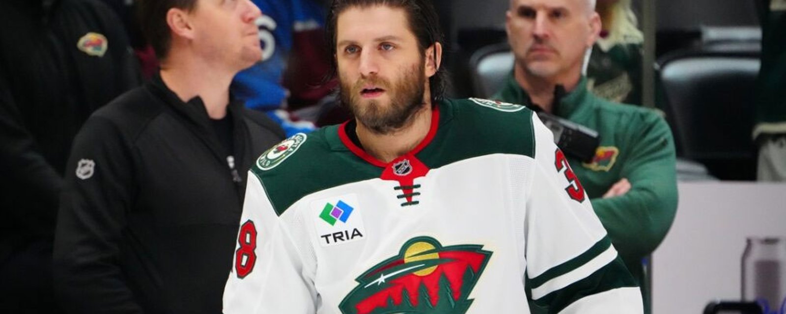 Ryan Hartman maintains play on Stutzle was an accident says it was “tough to watch” his team while suspended