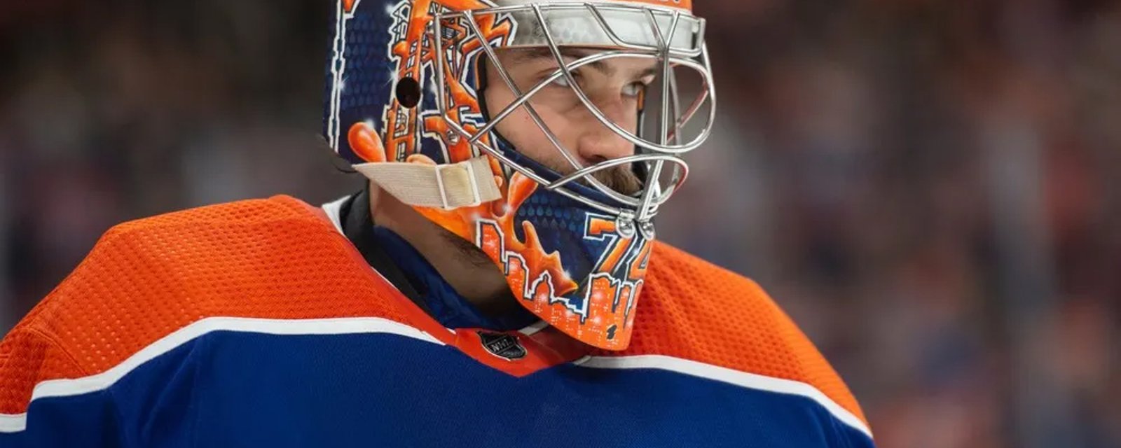 Oilers’ Stuart Skinner furious after being pulled from last night’s game!