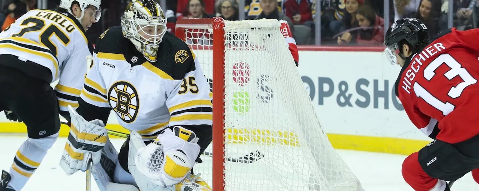 Pieces are in place for a trade involving Linus Ullmark out of Boston!