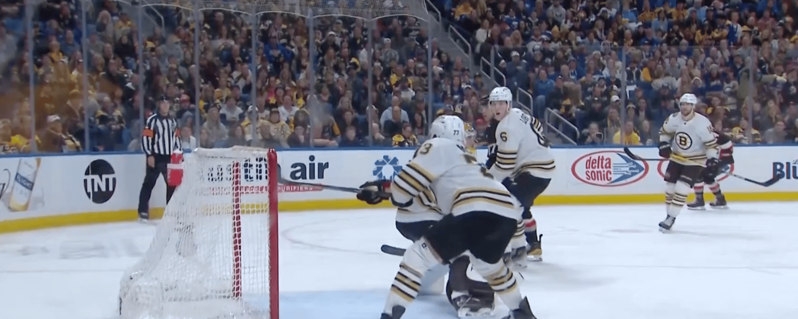 VIDEO: Boston's Charlie McAvoy makes the save of the night 