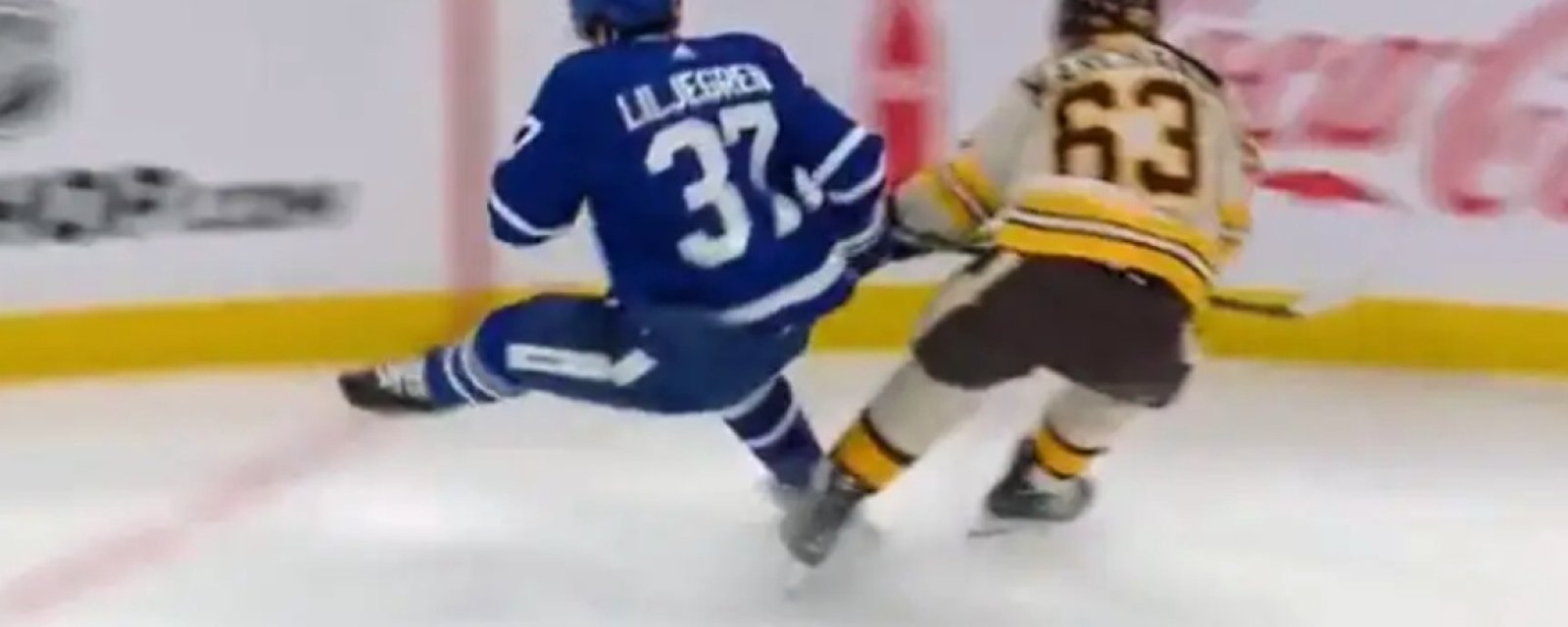 NHL’s verdict on Brad Marchand’s trip on Timothy Liljegren appears to be in