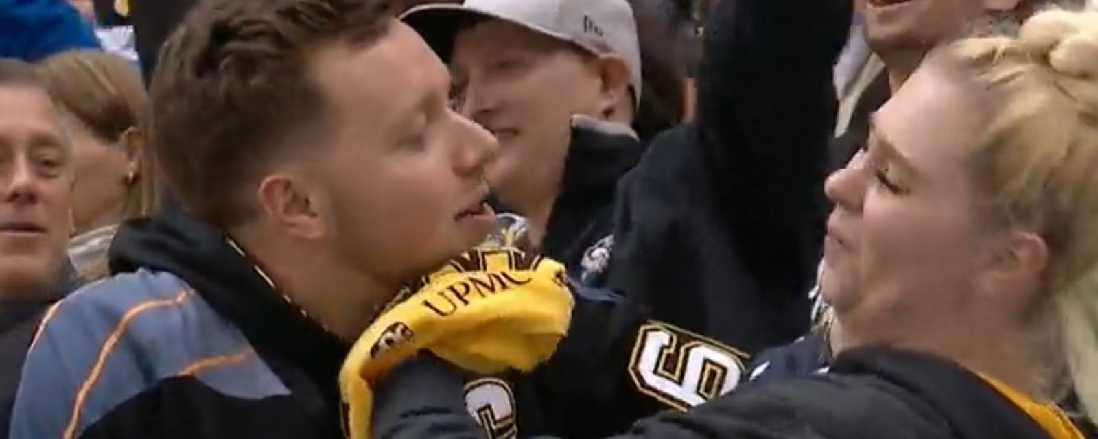 Penguins fan, looking for love, gets brutally rejected during Game 3.