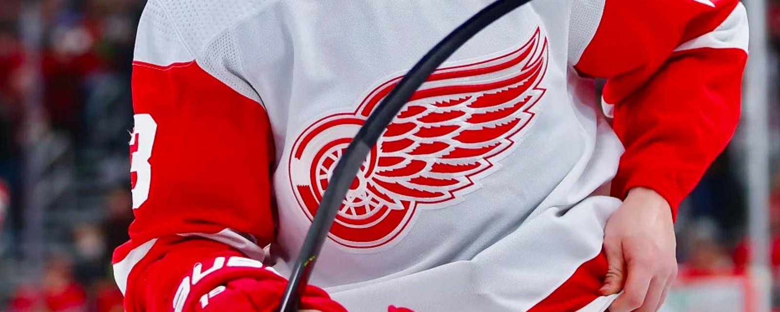 Report: Red Wings defenseman looking to return to Europe 