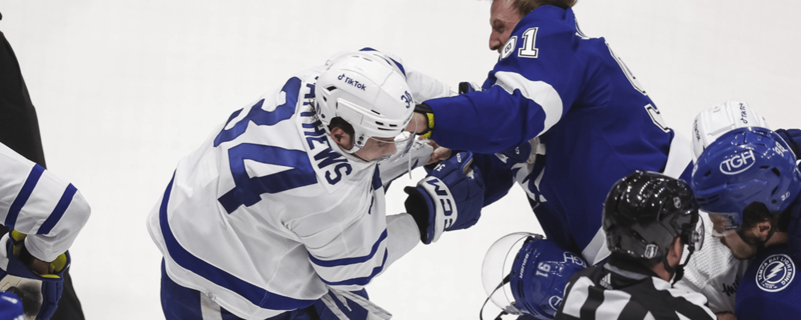 Steven Stamkos sounds off on fight with Auston Matthews 