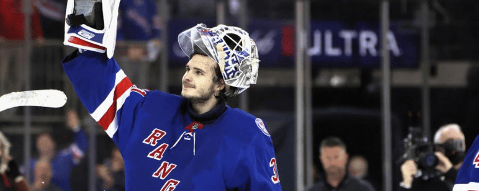 Igor Shesterkin turns back the clock with amazing new mask 