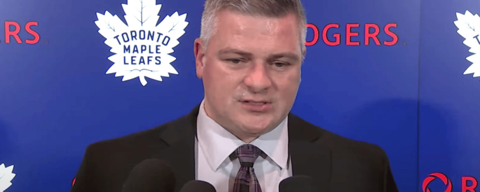 Sheldon Keefe addresses yelling at Michael Bunting 