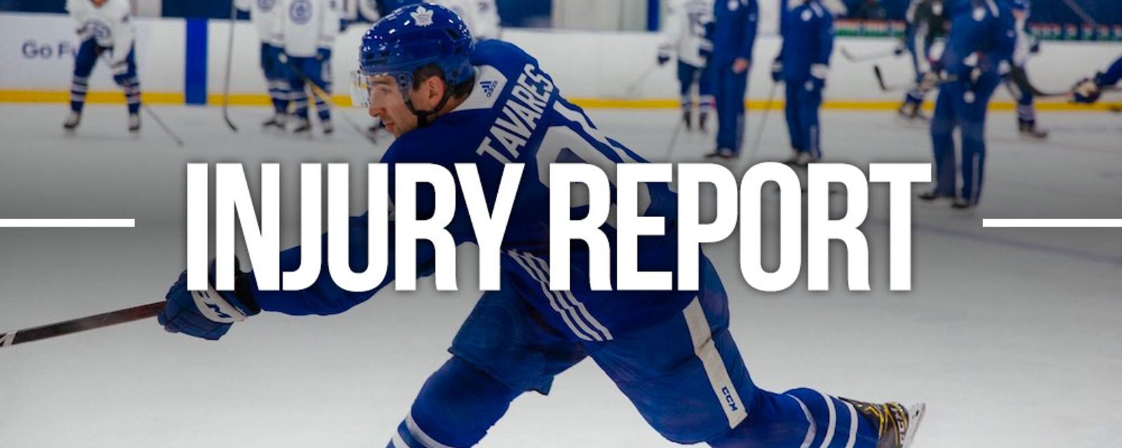 Leafs get more bad news, Tavares on the shelf