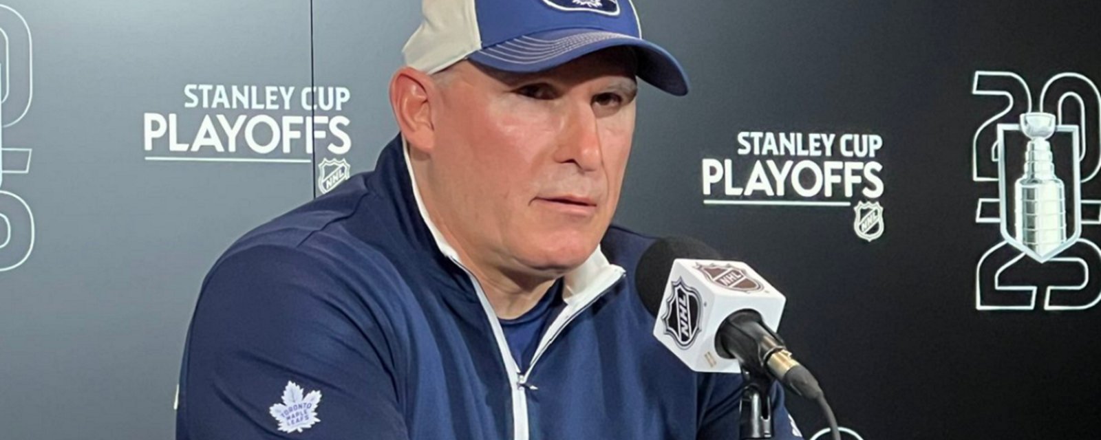 Craig Berube shares official update on Matthew Knies for Game 7.
