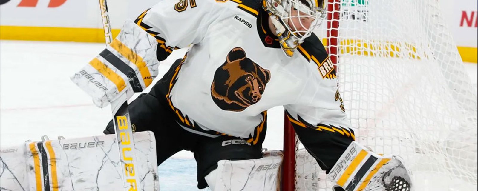 Report: Bruins turn down trade offer for goalie Linus Ullmark