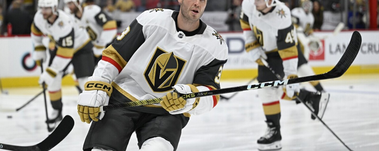 Sneaky lineup change from the Golden Knights before Game 3!