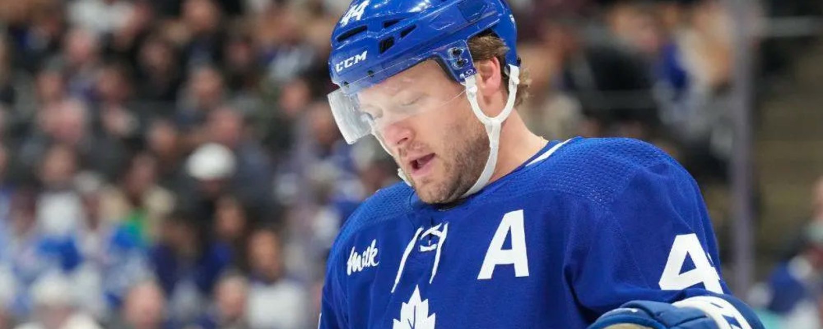 Major update in Morgan Rielly's 5 game suspension