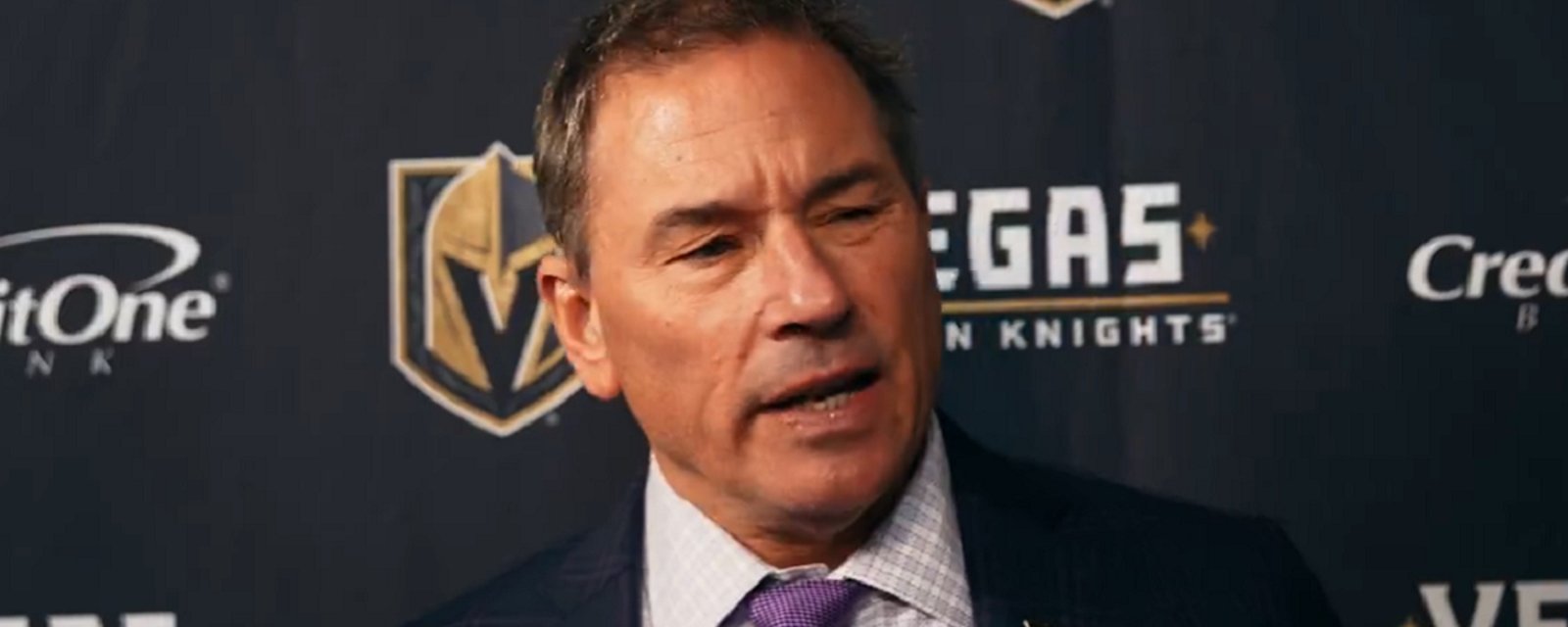 Bruce Cassidy singles out one man in brutal post game comments.