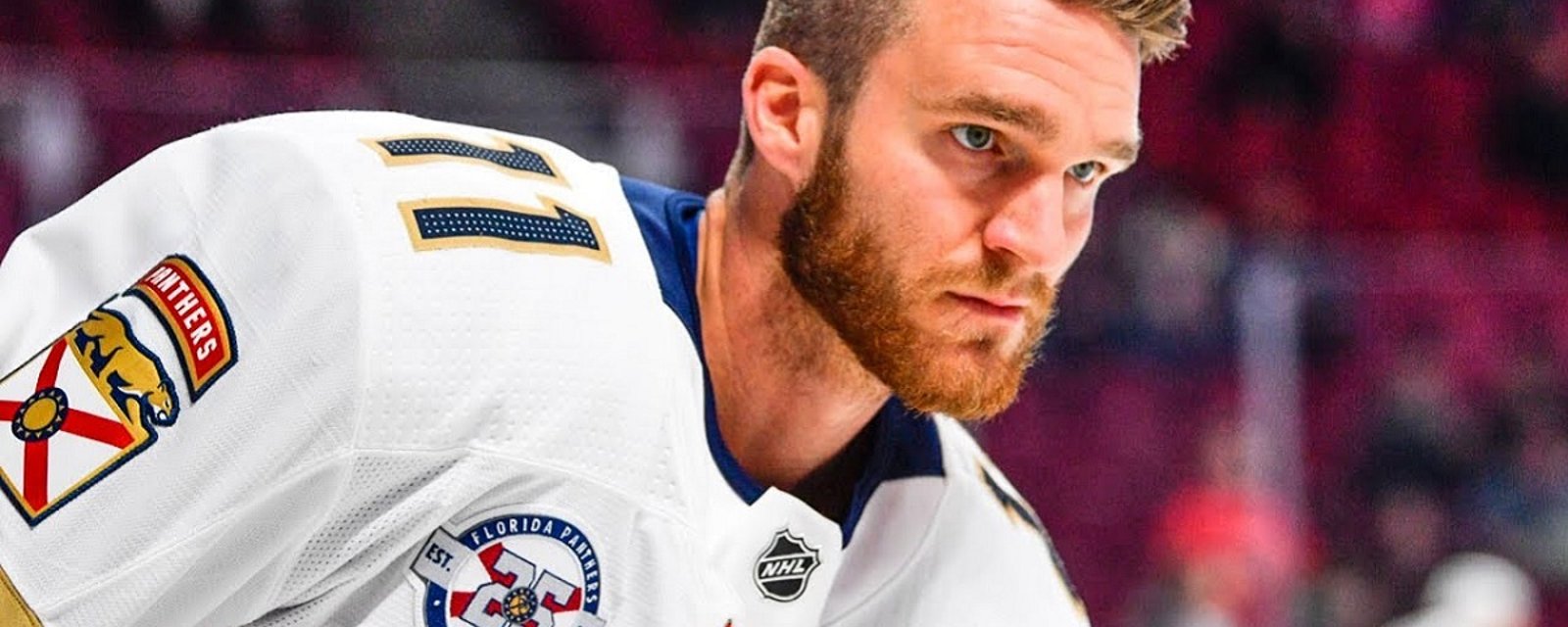 Jonathan Huberdeau not happy with trade to Calgary.