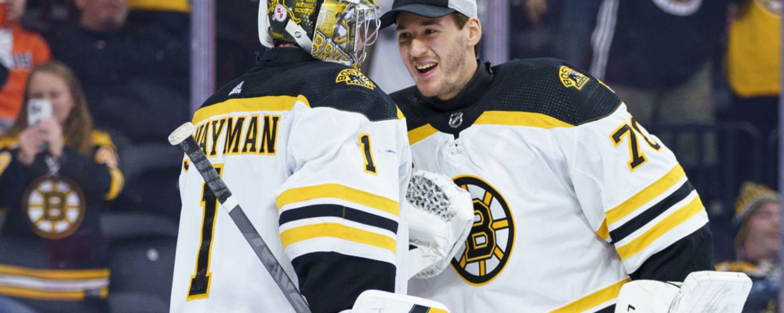 Bruins sign goaltender Bussi to a contract extension