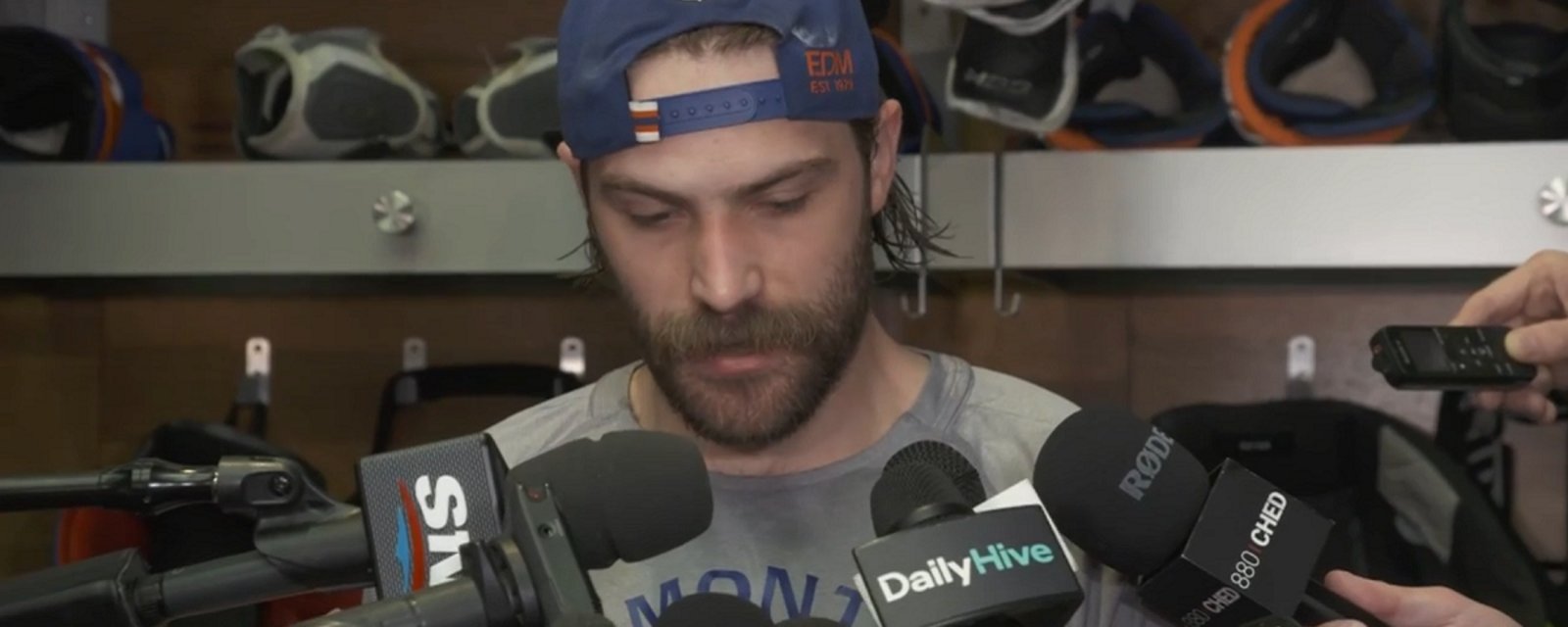 Stuart Skinner addresses his performance in Game 3.