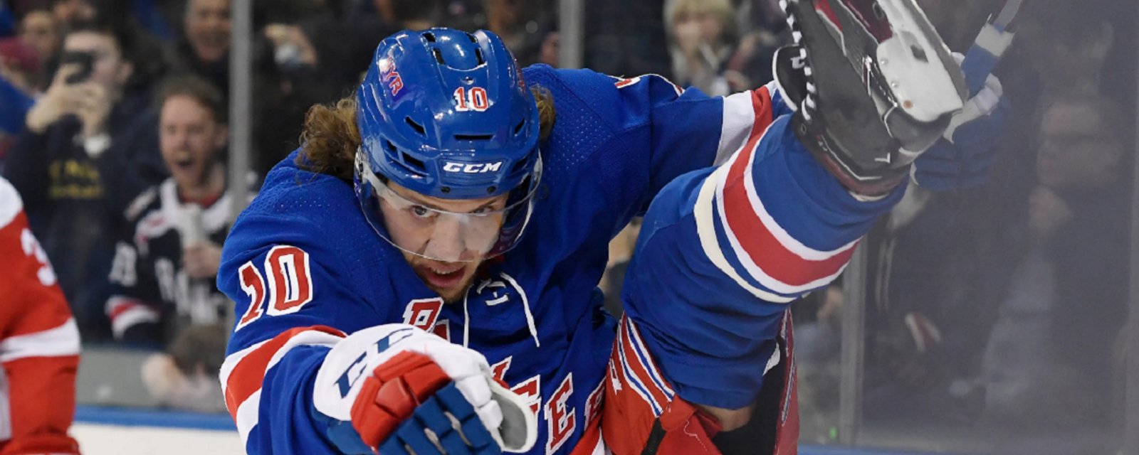 Panarin attempts insane move during KHL vs NHL All-Star Game.