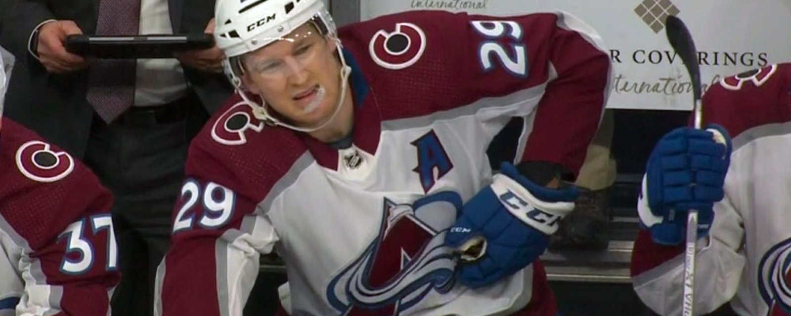 Coach Bednar releases an update on Nathan MacKinnon and it's NOT good
