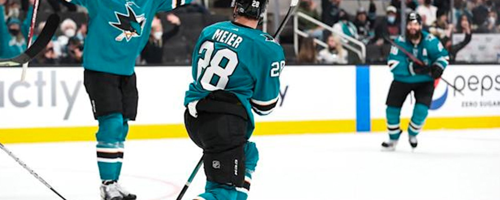 Timo Meier pots 5 goals! 4 goals in just 21 mins!