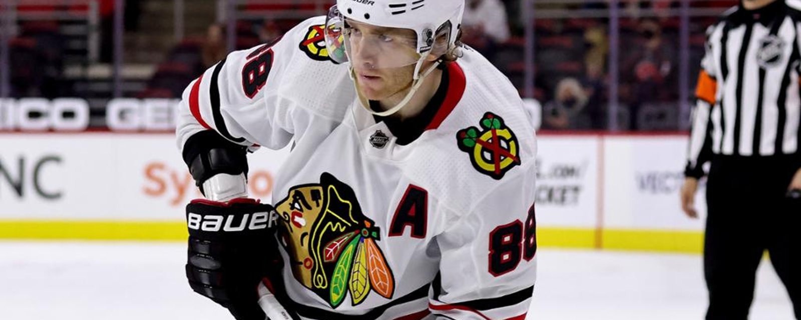 Patrick Kane trade “is being hammered out”