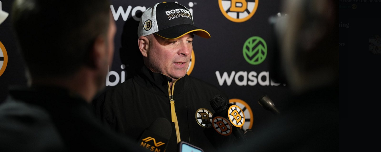 Montgomery confirms multiple changes to the Bruins lineup.