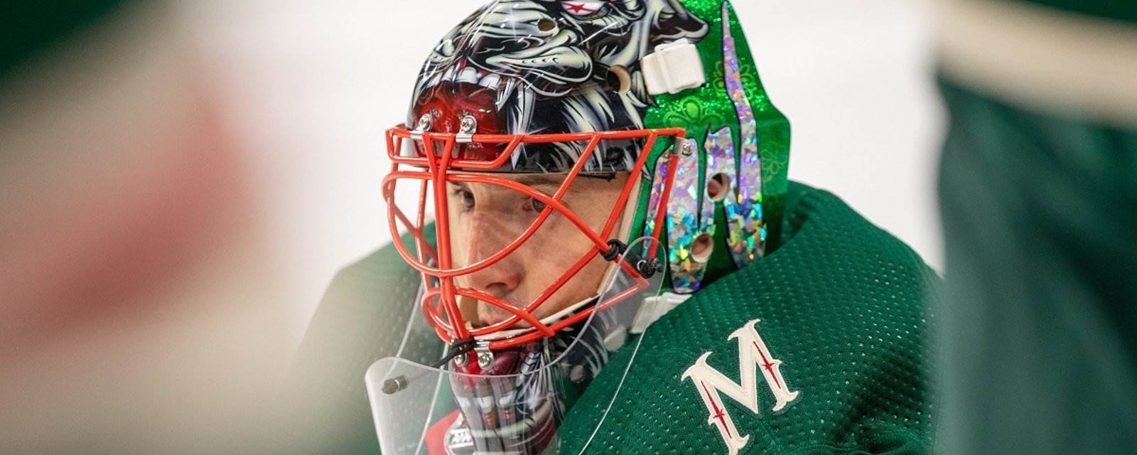 Marc Andre Fleury reveals the former goalie that inspired his new mask.