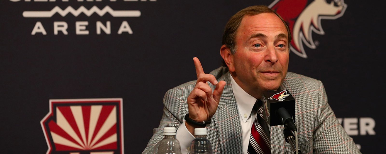 Bettman: Coyotes will be playing in 5,000 seat arena “for the foreseeable future”