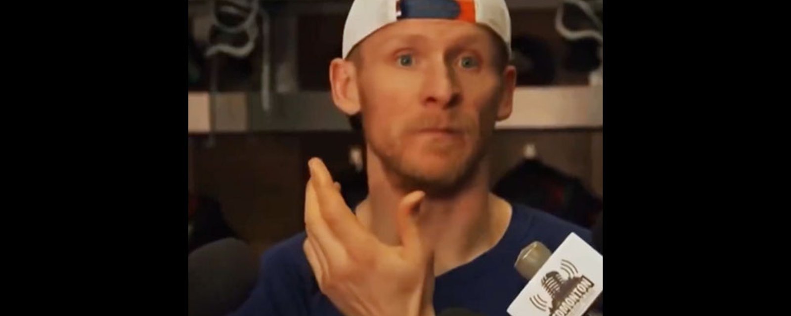 Corey Perry goes off, swears on live TV after Kings accuse Oilers of dirty play