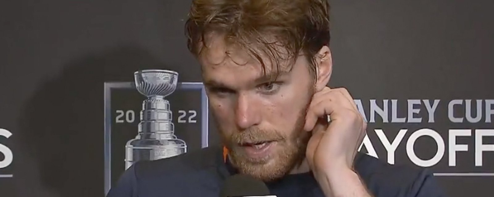 Connor McDavid slammed for his reaction on Flames’ disallowed goal