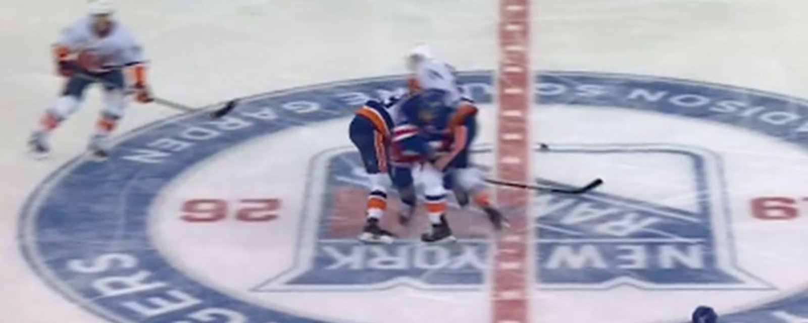 Filip Chytil leaves the game after brutal knee-on-knee hit from Scott Mayfield