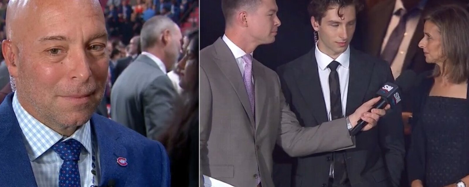 Habs GM Kent Hughes loses his son Jack to another team!
