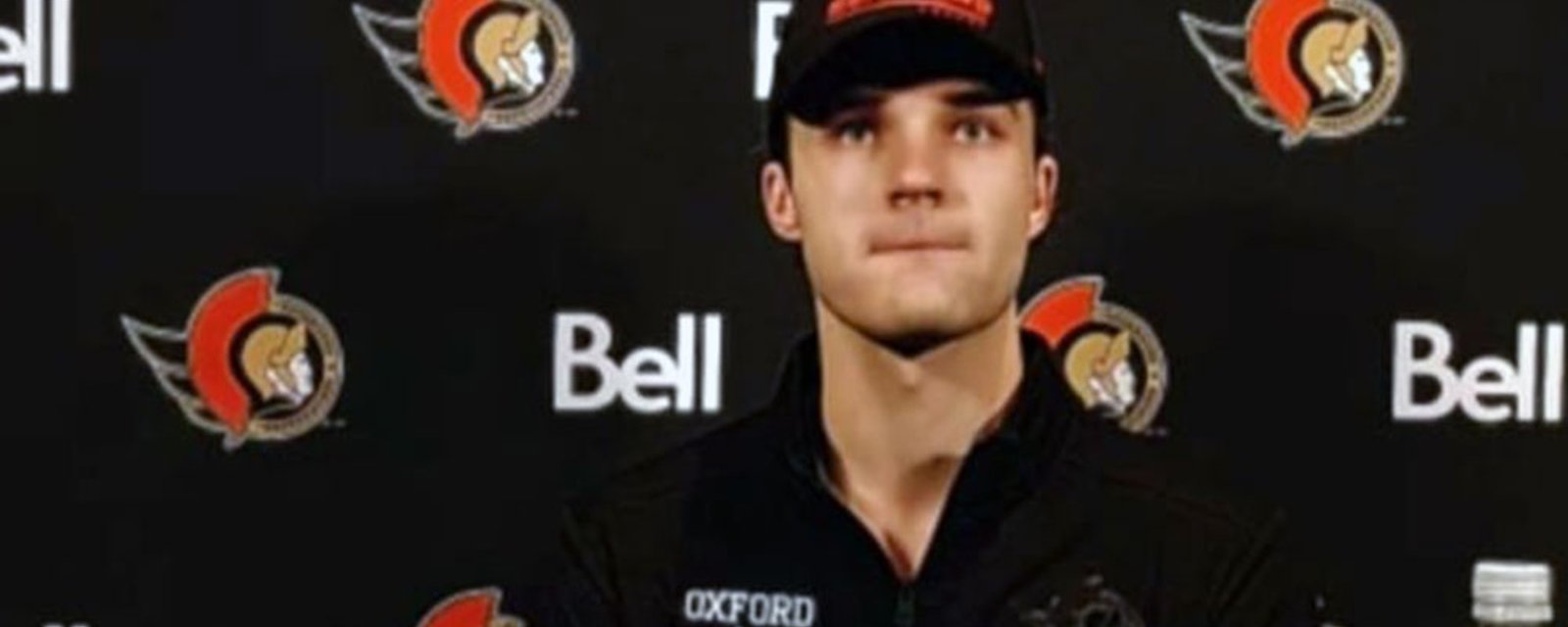 An emotional Josh Norris reacts to school shooting in his hometown